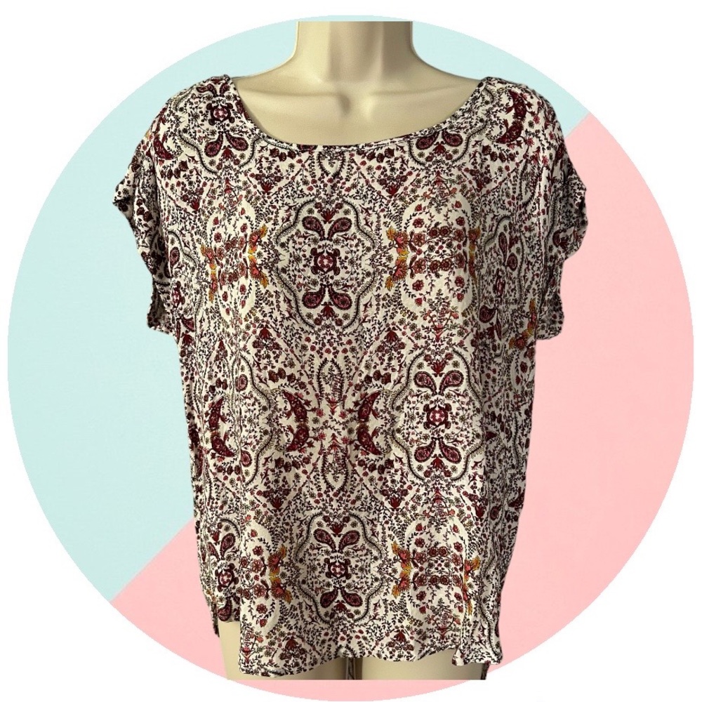 Pink Rose L Short sleeve top
